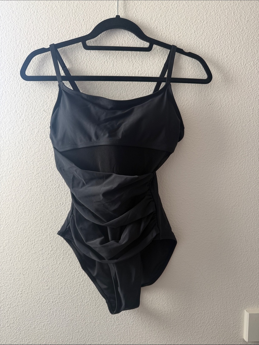 Black Ruched One-Piece Swimsuit - Women Intimates & Sleepwear